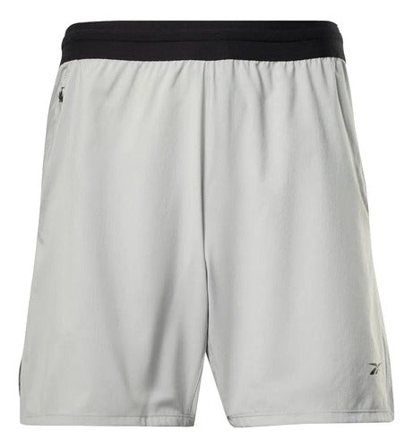 Reebok Speed 3.0 Gray Black Men's Shorts 0