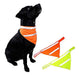 Kalining High Visibility Dog Scarf Pet Bandana 0