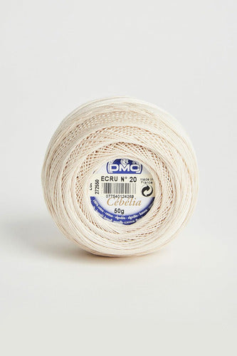 DMC Cotton Crochet Thread White, Size 30, 560 Meters 1