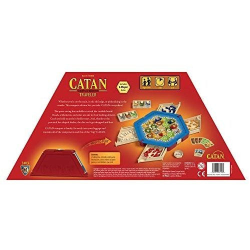 Catan Para Viajes Compacto Estrategia 2-4 Jugadores Ingles 1