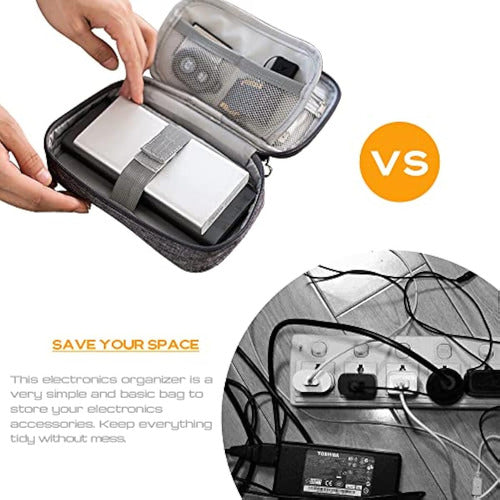 DUMEALAGR Electronic Organizer, Cable Organizer 1