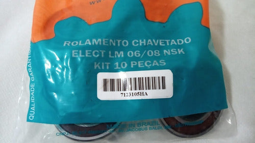 Rolamento Nsk Chavetado Compativel Com Electrolux (10 Peças) 1