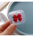Contact Lens Case Kit with Red Ribbon 1