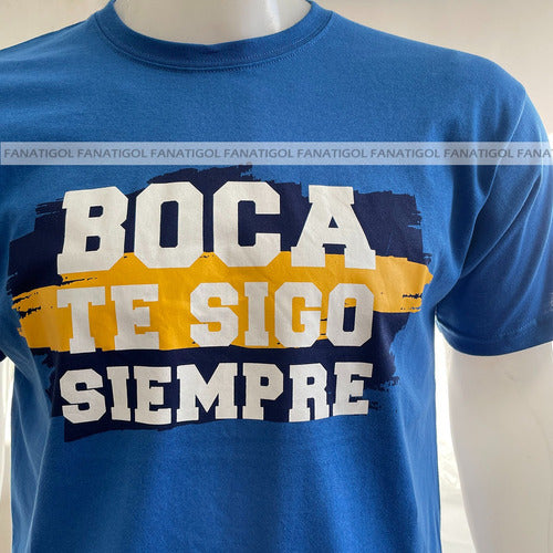 Boca Juniors Official Remera Te Sigo 1