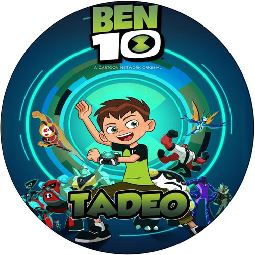 Wafer Paper Edible Sheets Ben 10 for Cakes 4