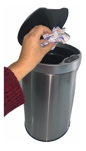 Julieta Automatic Trash Bin with Cleaning Bag for Home Hygiene 0