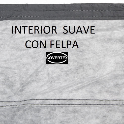 Funda Cubre Coche Auto Capa Felpa Gruesa Impermeable Talle L 2