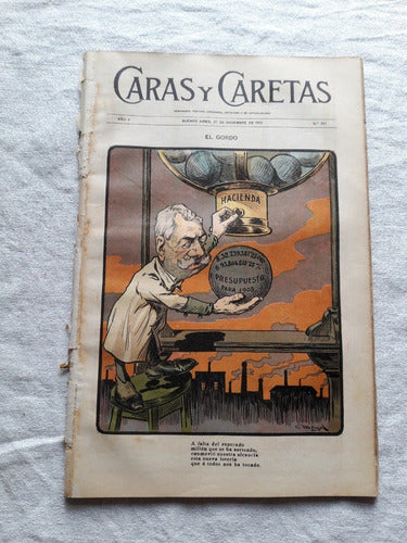 Caras Y Caretas Nº 221 1902 Caja De Ahorros Monte De Piedra 0