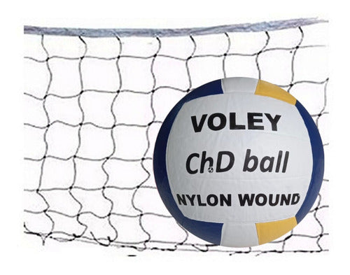 CHAQUIDEPORTE Red Mini Voley 3x1 Mts + Official Weight Volleyball 0