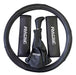 Combo Steering Wheel Cover Shift Lever Cover + Seat Belt Covers 18
