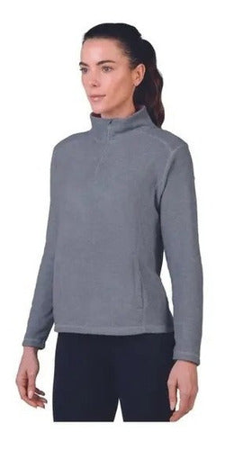 Lupo Women's Polar Fleece Sweatshirt 1/2 Zip 1