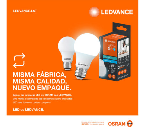 Pack of 4 Led Bulbs Value Classic A 9W Ledvance Osram 14