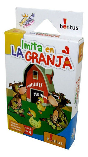 Imita En La Granja Juego De Cartas Bontus Infant- Del Tomate 1