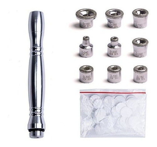 Bowket Set of 9 Diamond Dermabrasion Tips 0