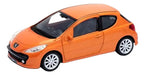 Welly 1/43 Scale Peugeot 207 Naranja Febo 0