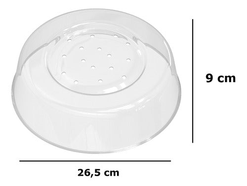 Tapa Microondas 26cm Plástico Pettish Online Vc 1