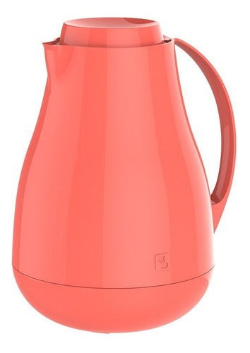 Soprano Thermal Kettle 1 Liter Cold and Hot Coral Febo 0