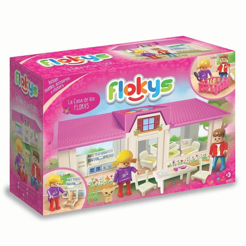 Flokys La Casa De Los Flokys Con Muñecos Y Muebles Rasti 2