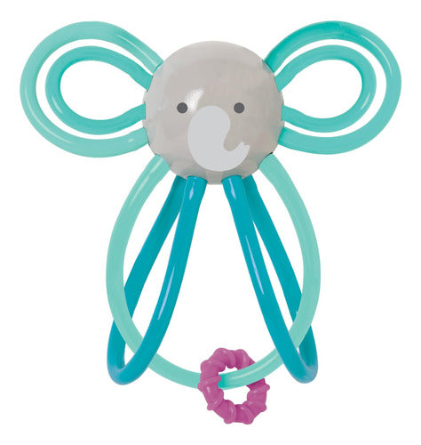 Manhattan Toy Winkel Elephant Rattle - Sensory Teether 0