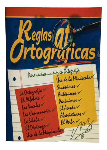 Librillo Educativo Reglas Ortográficas 0