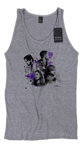 Men's Imagine Dragons Art Logo Tank Top - MUID3 2