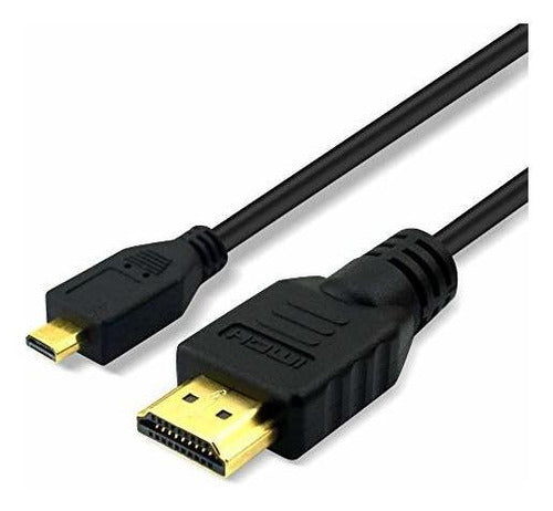 Cbus Cable De Hdmi A Micro Hdmi De 25 Pies Para Sony Fdr-ax 0