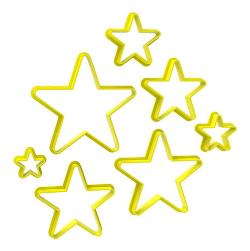 Galletitas Fondant Cookie Cutter Set - Star Shapes Pack 0