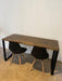 Industrial Wood and Iron Desk Table 120x60cm 5