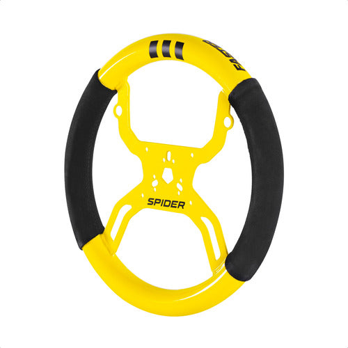 Faster Kart Spider Yellow 330 Steering Wheel by Collino 0