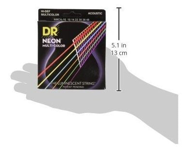 Dr Strings Nmca10 Coated Fósforo Bronce Acoustic Guitar Strings 2