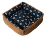 Marko Small Dog Bed Gabardine and Sheep Fleece 50 X 50cm 0