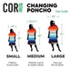 Cor Surf Poncho Changing Towel Bata Con Capucha Y Bolsillo D 4