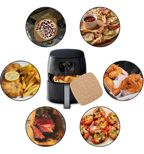 Stone Air Fryer Paper for 4 Liter Machine 21x21 cm 4