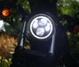 LED 7 Inch Cafe Racer Headlight for Motorcycle - Cree LED Optics 4