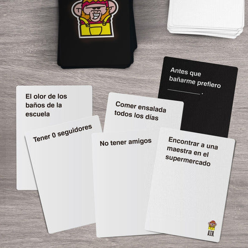 Atr Juego Cartas Ahora Todos Reimos El Hdp Para Chicos Buro 1