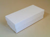 25 White Boxes with Lid T680 (17x8x5cm High) by Indubox 0