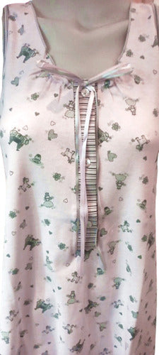 Summer Cotton Nightgown Sleeveless Marcela Ferz 827148 0