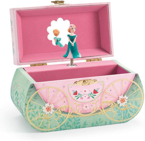 Djeco Musical Jewelry Box Carriage Ride Dj06604 0