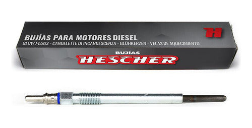 Hescher Kit X4 Preheating Glow Plug HC-547 for Citroen Berlingo 1.6 1