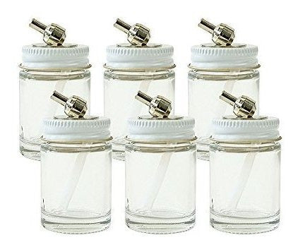 Paasche Airbrush H1oz6p 1oz Glass Bottle Airbrush Assembly 0