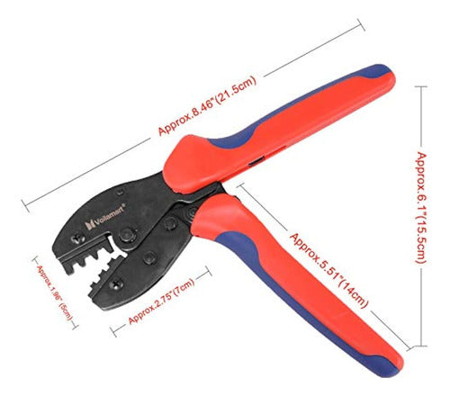 Voilamart Solar Crimping Tool Connectors for Photovoltaic Cable 1