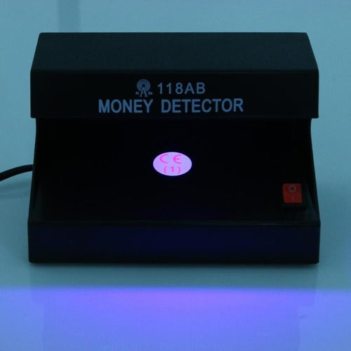 Detector Billetes Falsos Luz Violeta Maquina Detectora 220v 1