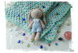 Handmade Crochet Baby Blankets - Birth Baby Shower Gift Set 4