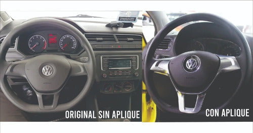 Mic.Importaciones Steering Wheel Trim Volkswagen Gol Trend Saveiro Amarok New Line Full 1