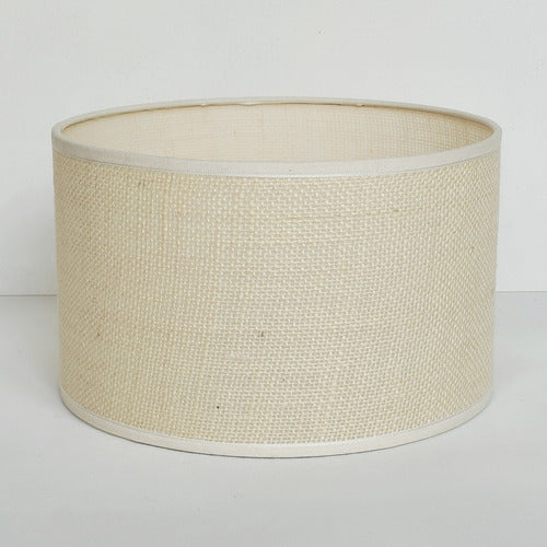 20cm Cylindrical Linen Lampshade for Table or Floor Lamp 12