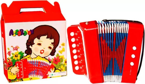 Sharif Express Acordeon Infantil Con Fuelle Sonido Real 0