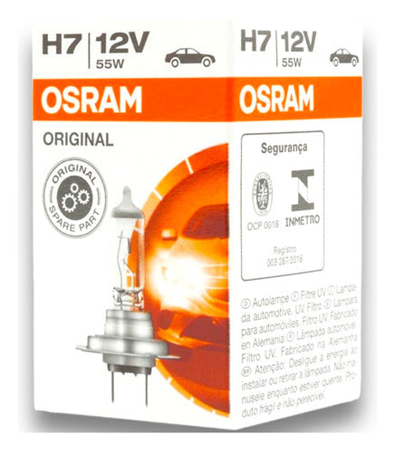 Osram H7 Auto Y Moto 12V 55W Original Alemana 3