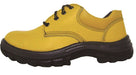 Zapato De Cuero Amarillo,pta.acero,talle:38  Worksafe 0