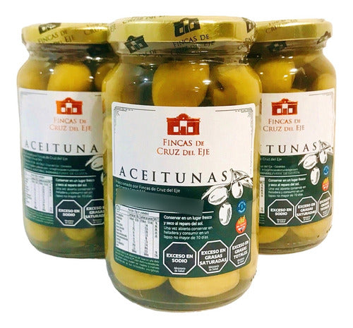 3 x Green Olives Arauco (Large) by Fincas De Cruz Del Eje 0