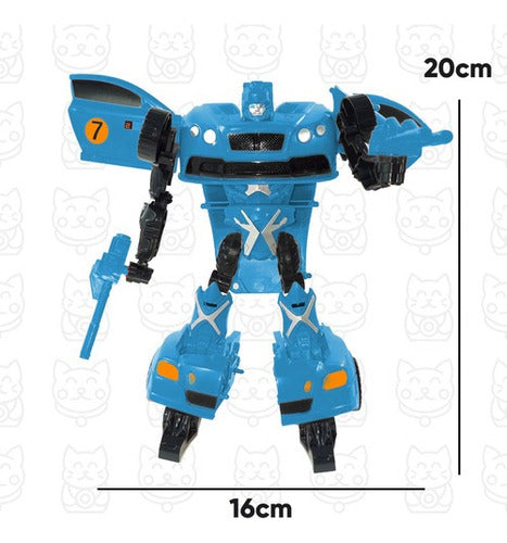 Mandarin Transformer X-Warrior Beentley Robot Auto with Sword Weapon 2